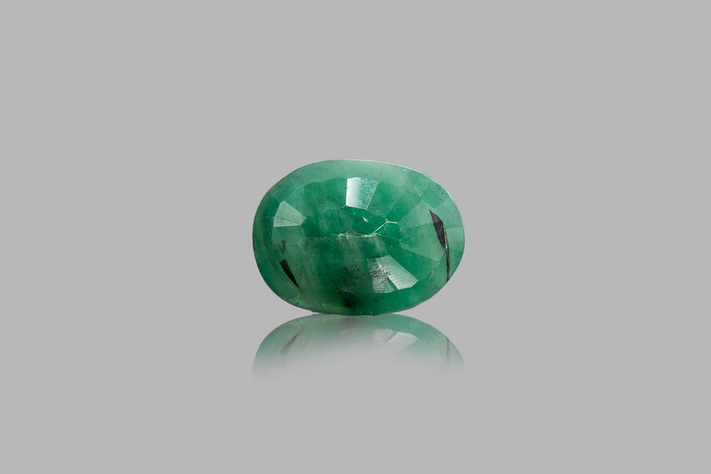 emerald 7.84 carat back image