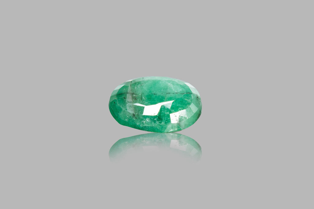 emerald 7.98 carat back image