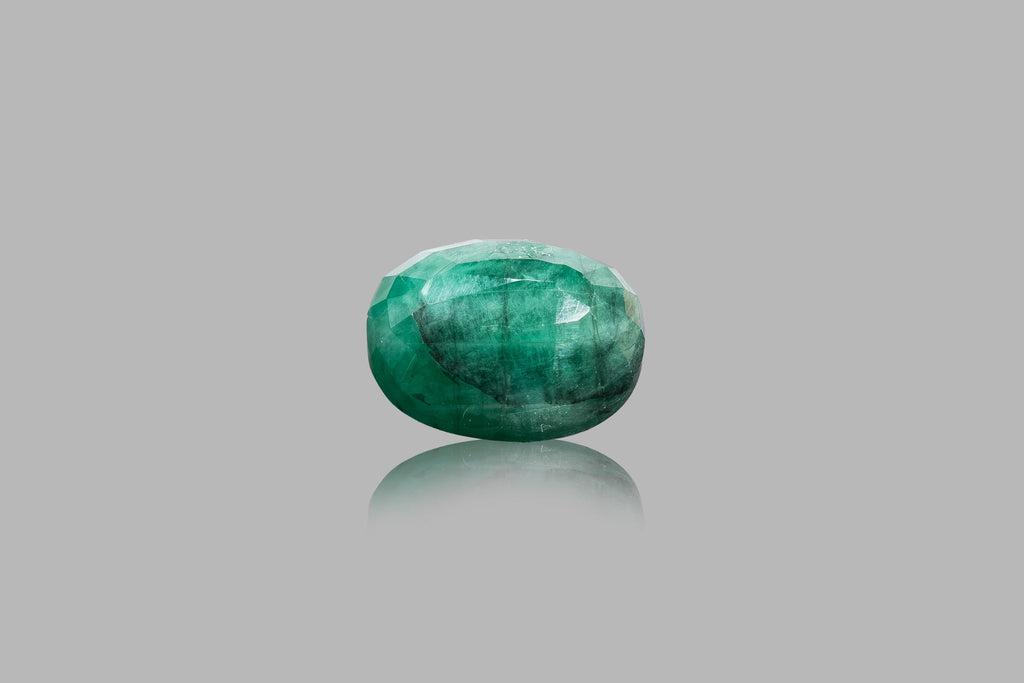 emerald 8.18 carat back image