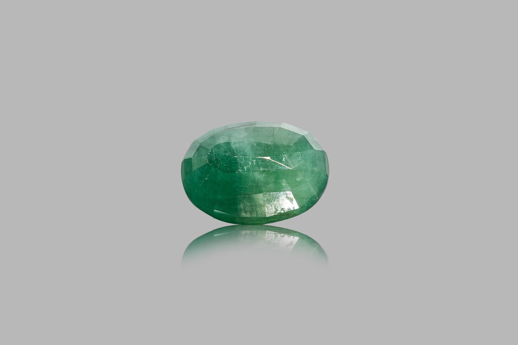 emerald 8.25 carat back image