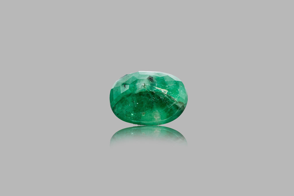 emerald 8.54 carat back image