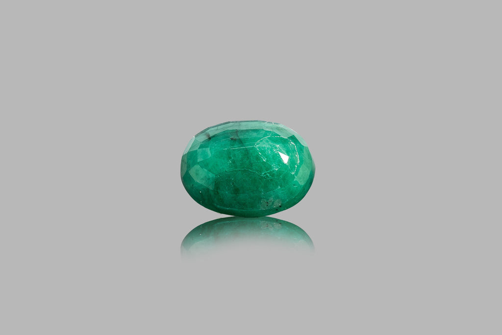 emerald 8.61 carat back image