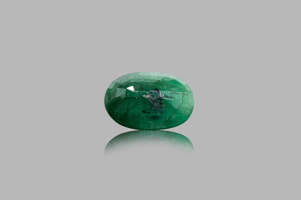 emerald 8.71 carat back image