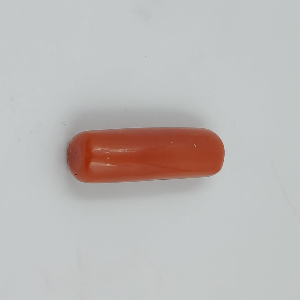 red coral 4.43 carat front image