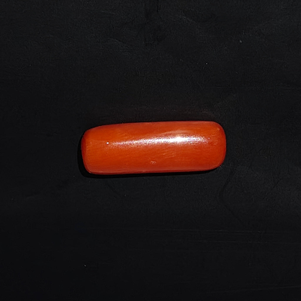 red coral 4.51 carat back image