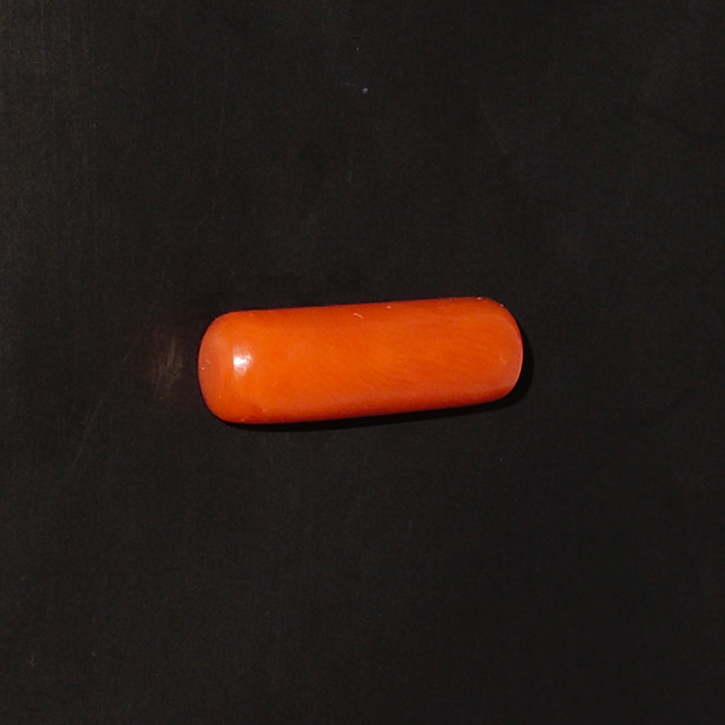 red coral 4.55 carat back image