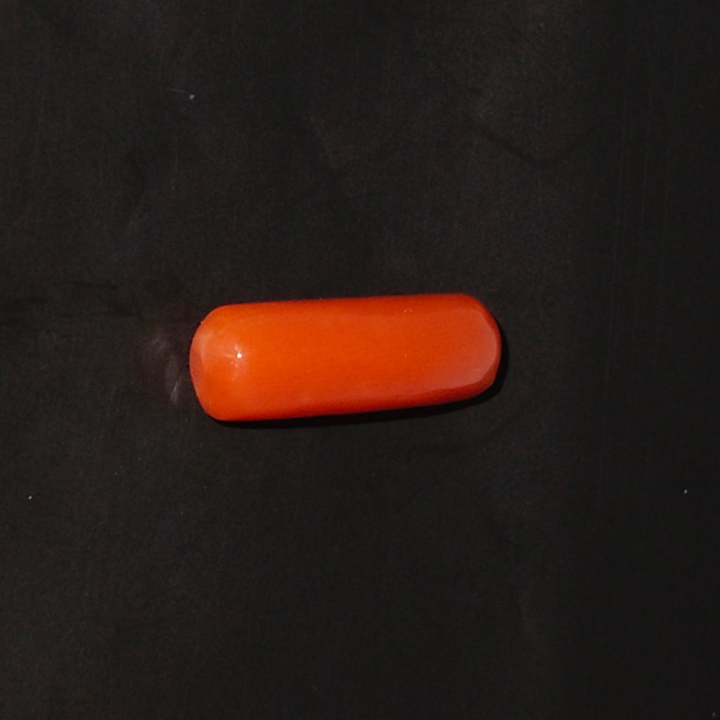 red coral 4.66 carat back image