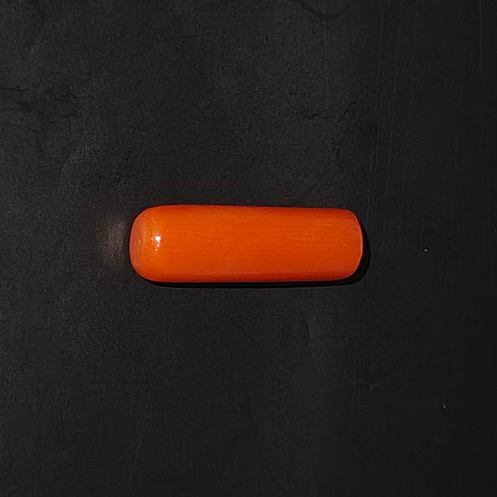 red coral 4.67 carat back image