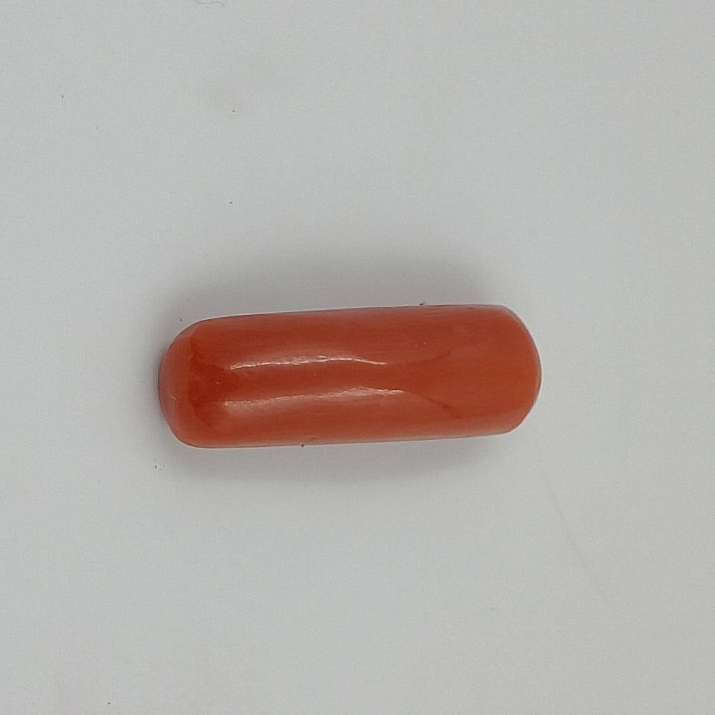 red coral 4.67 carat front image