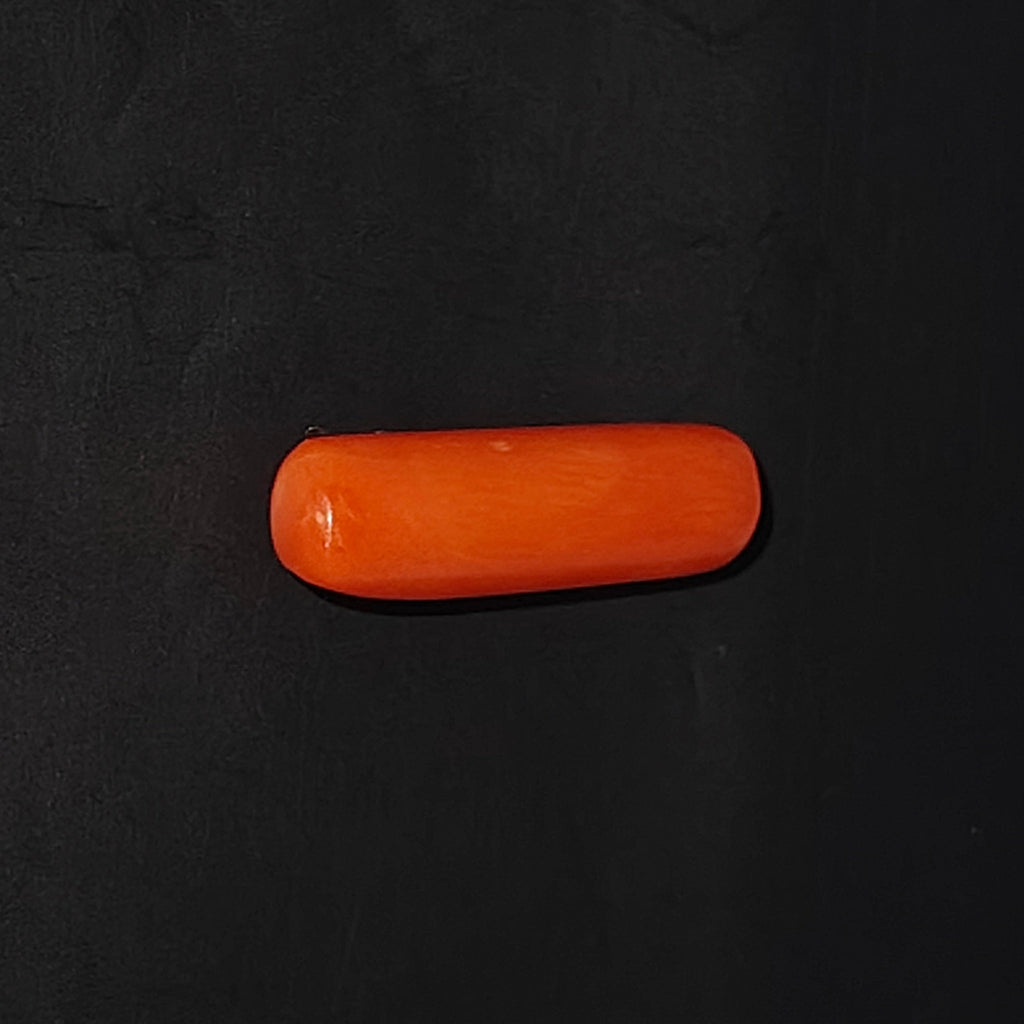 red coral 4.88 carat back image