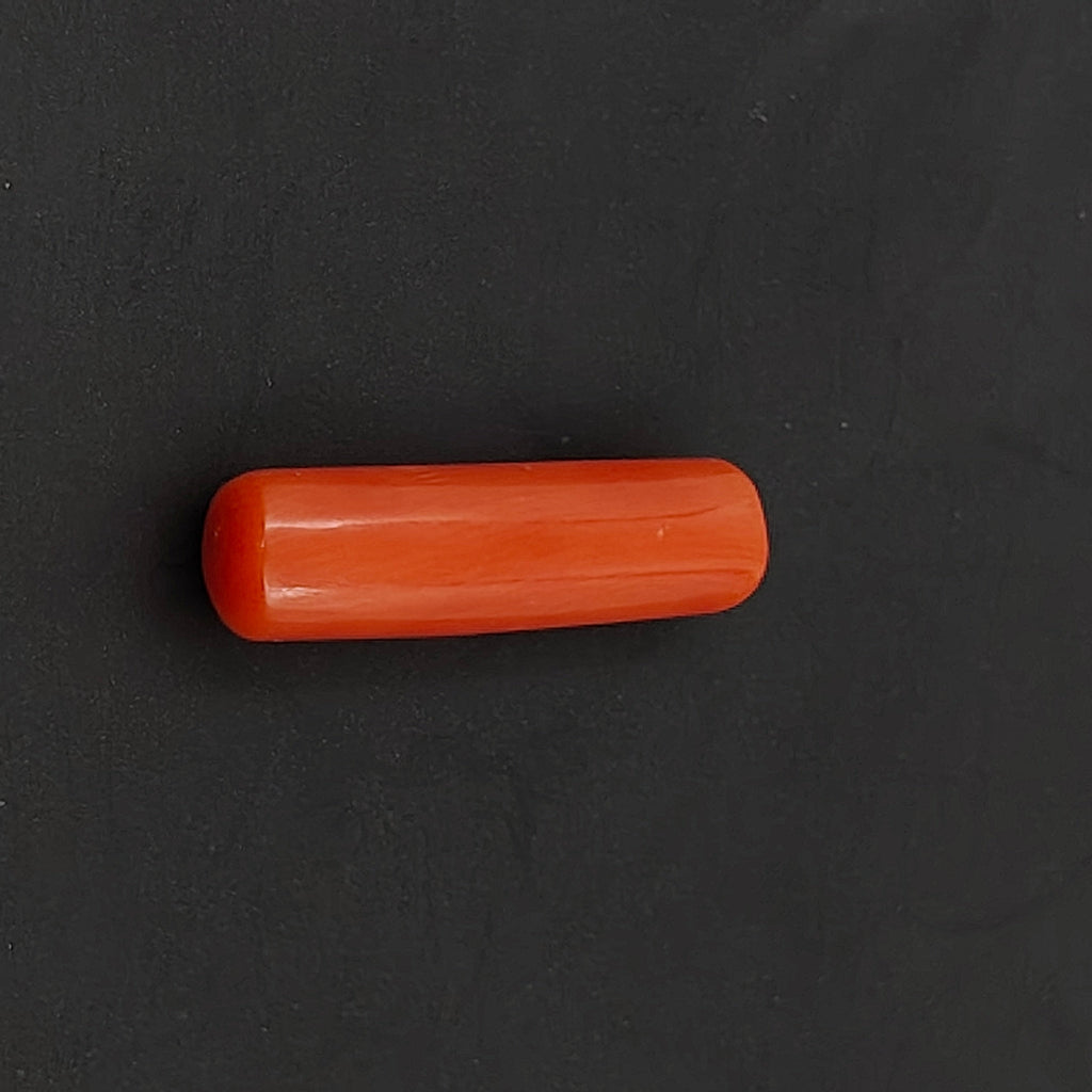 red coral 5.04 carat back image