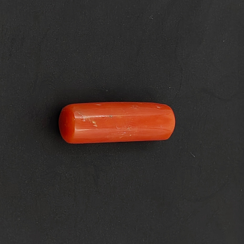 red coral 5.07 carat back image
