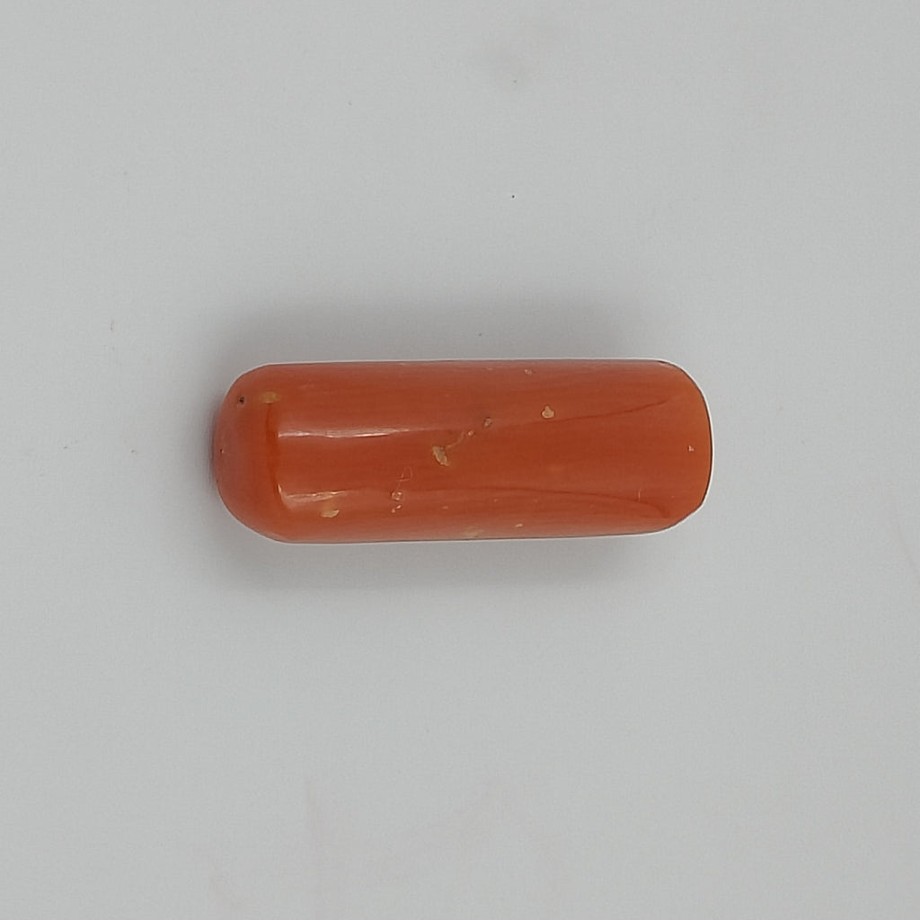 red coral 5.28 carat front image