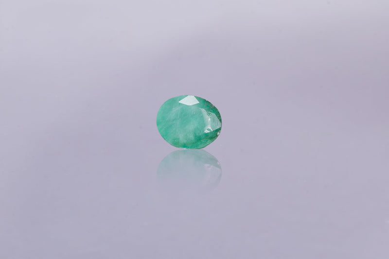 brazilian emerald 3.23 carat front image