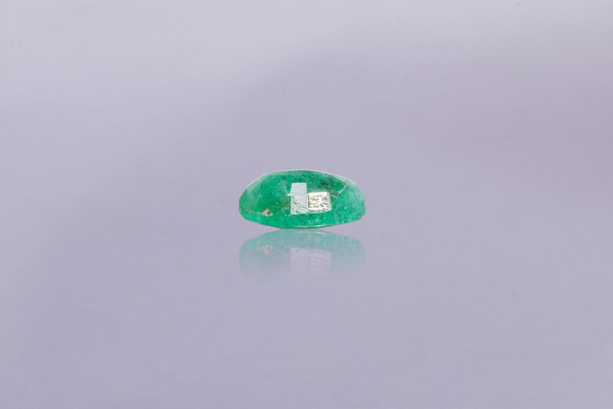 brazilian emerald 3.48 carat side image