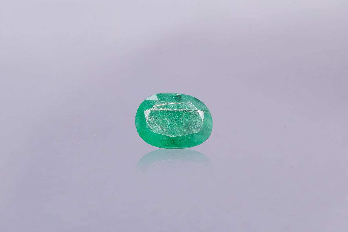 brazilian emerald 3.5 carat front image