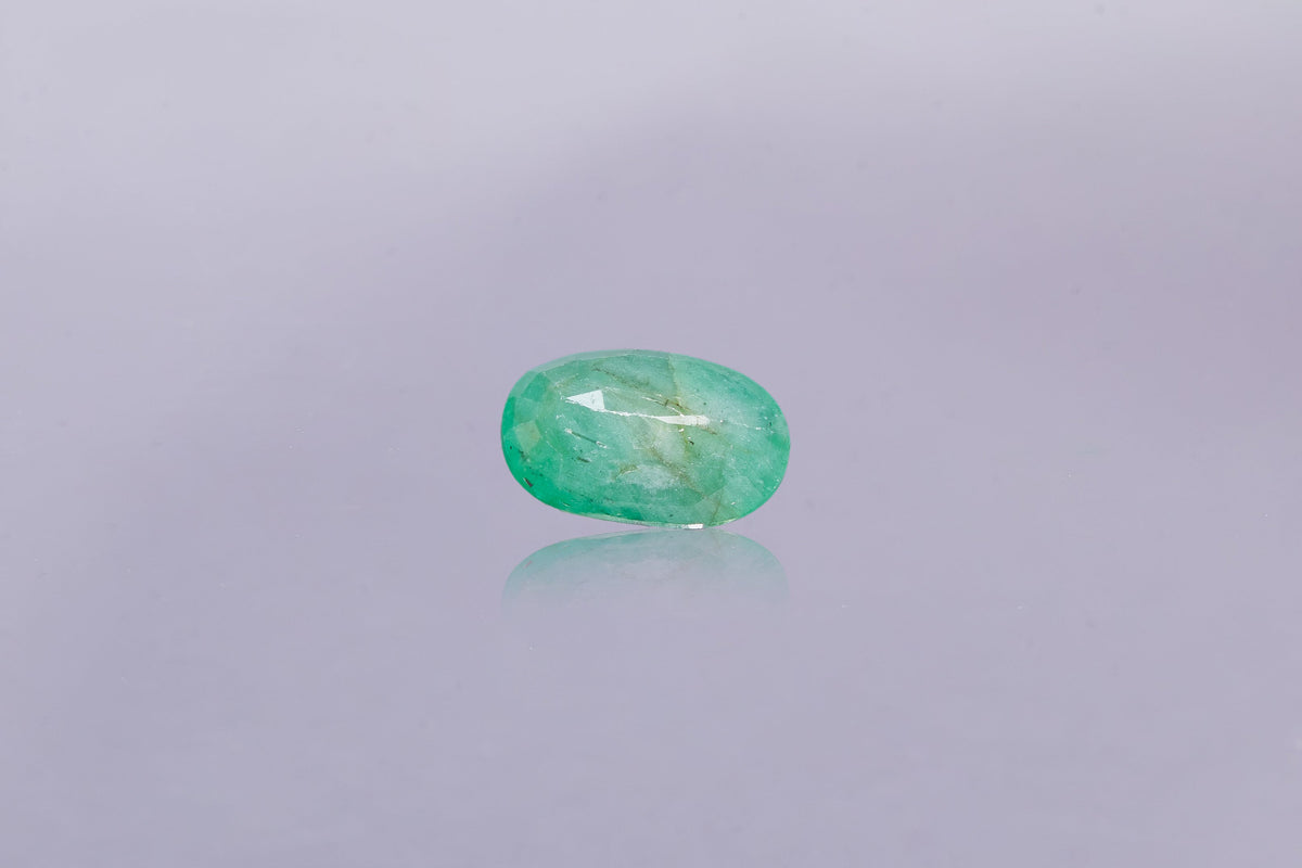 brazilian emerald 4.36 carat back image
