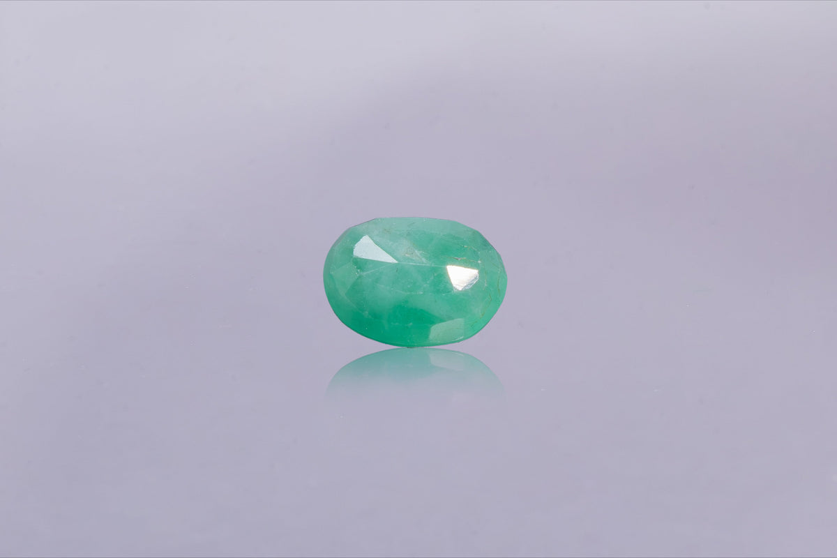 brazilian emerald 4.46 carat back image