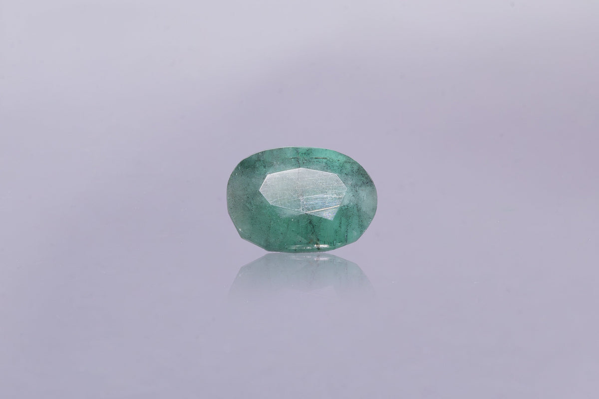 brazilian emerald 7.52 carat front image