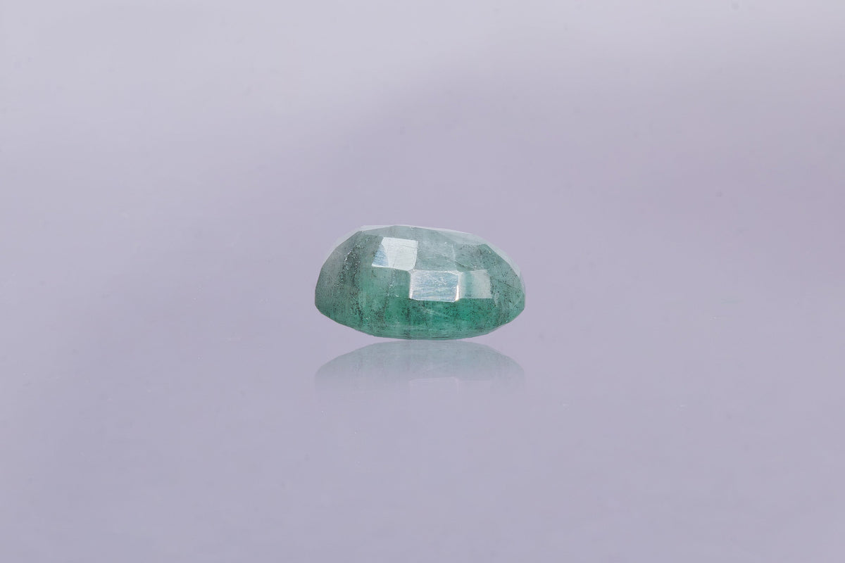 brazilian emerald 7.52 carat side image