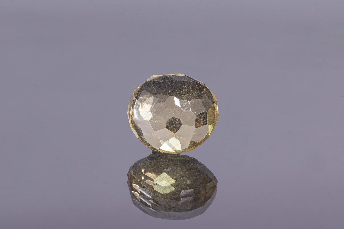 citrine 4.55 carat back image