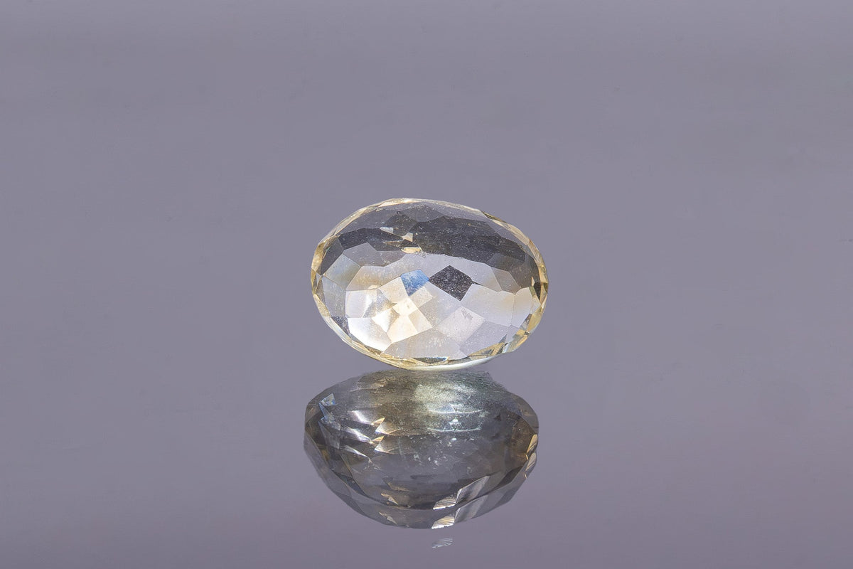 citrine 5.23 carat back image