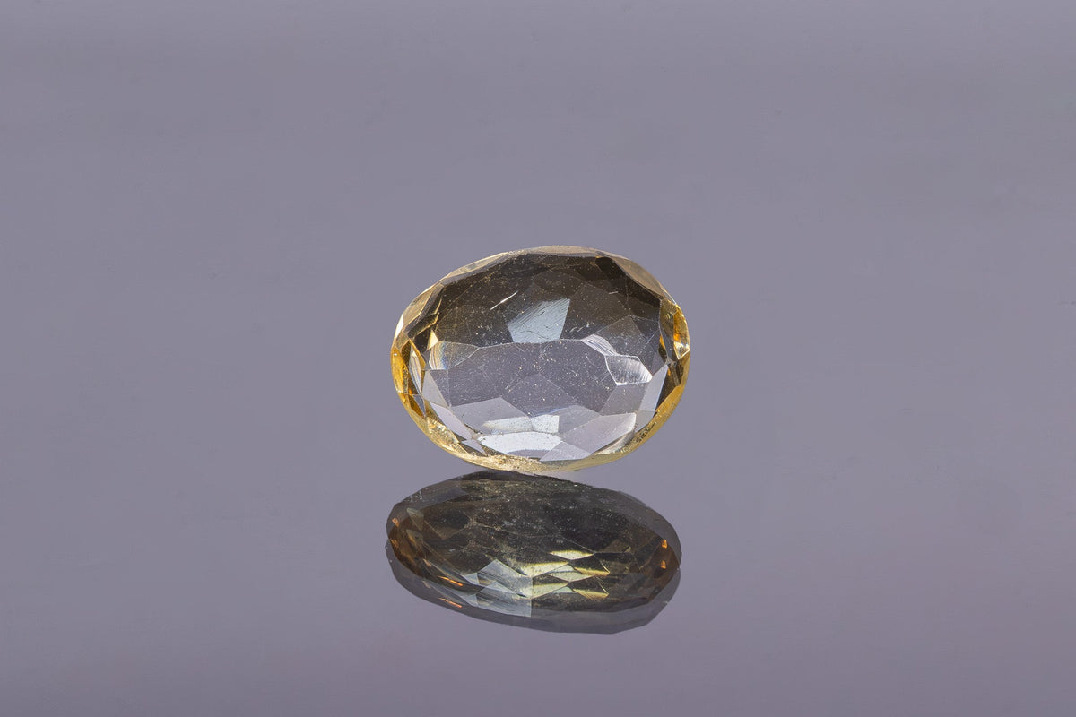 citrine 6.02 carat back image