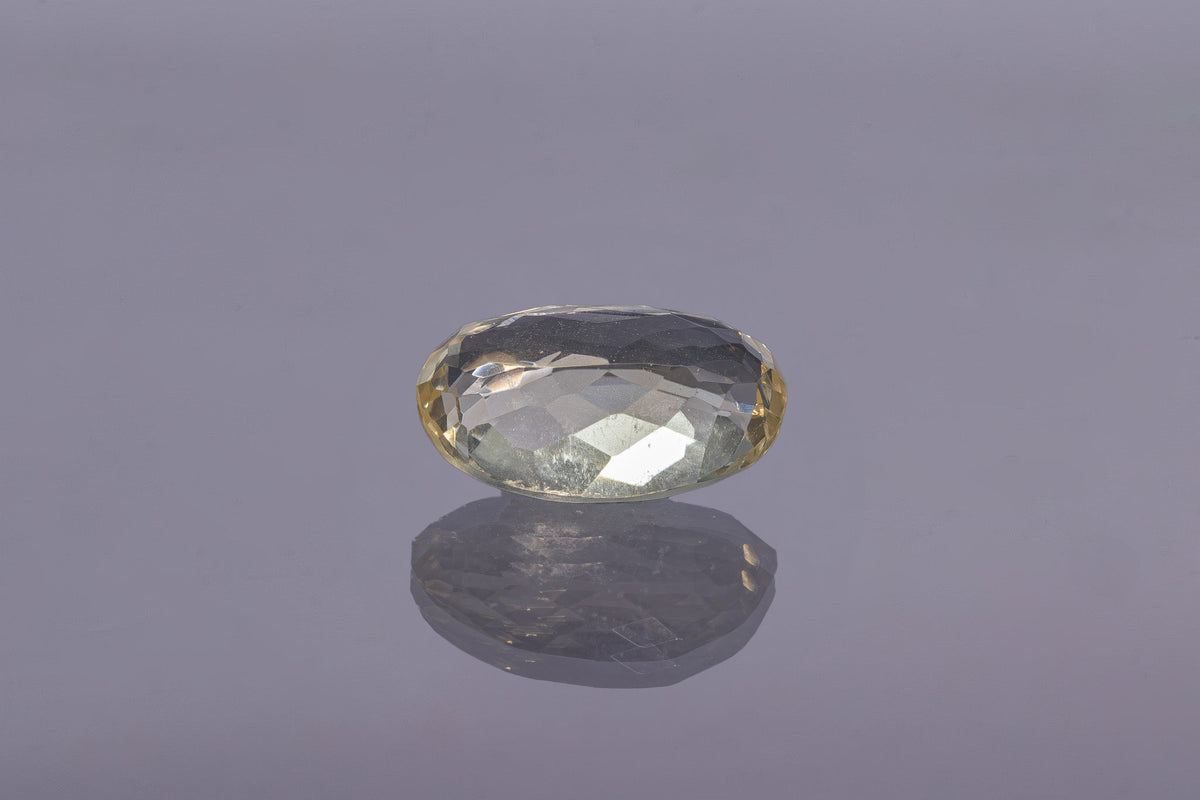 citrine 6.13 carat back image