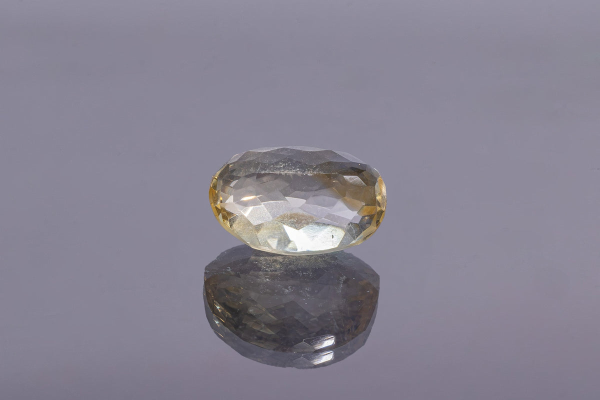 citrine 6.32 carat back image