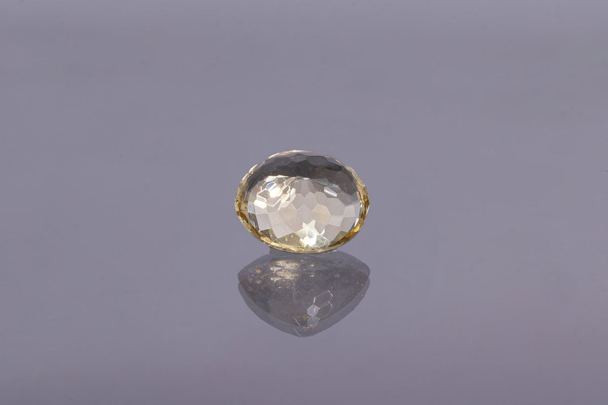 citrine 7.23 carat back image