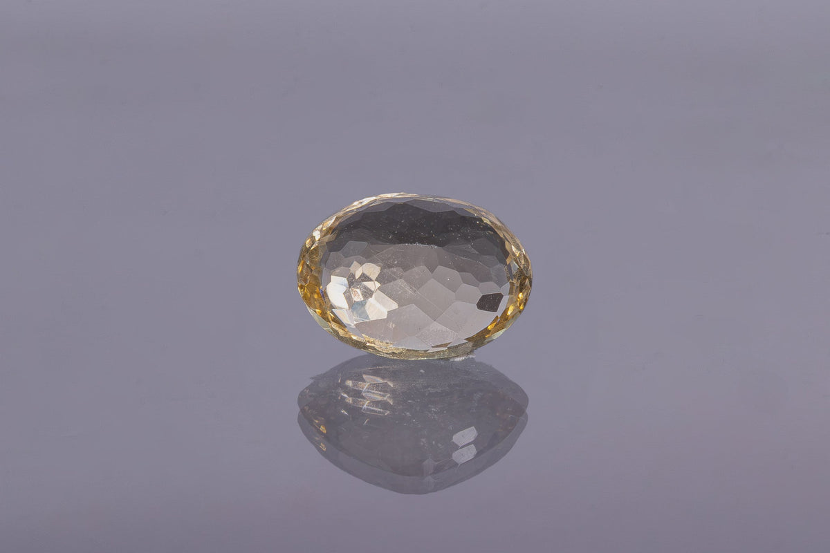 citrine 7.31 carat back image