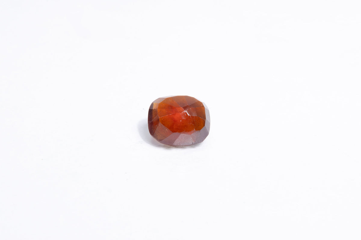 hessonite 5.33 carat back image