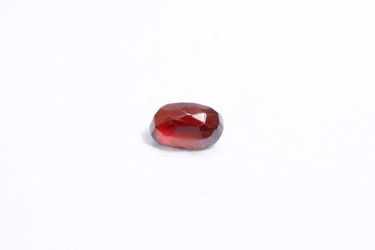 hessonite 5.73 carat back image