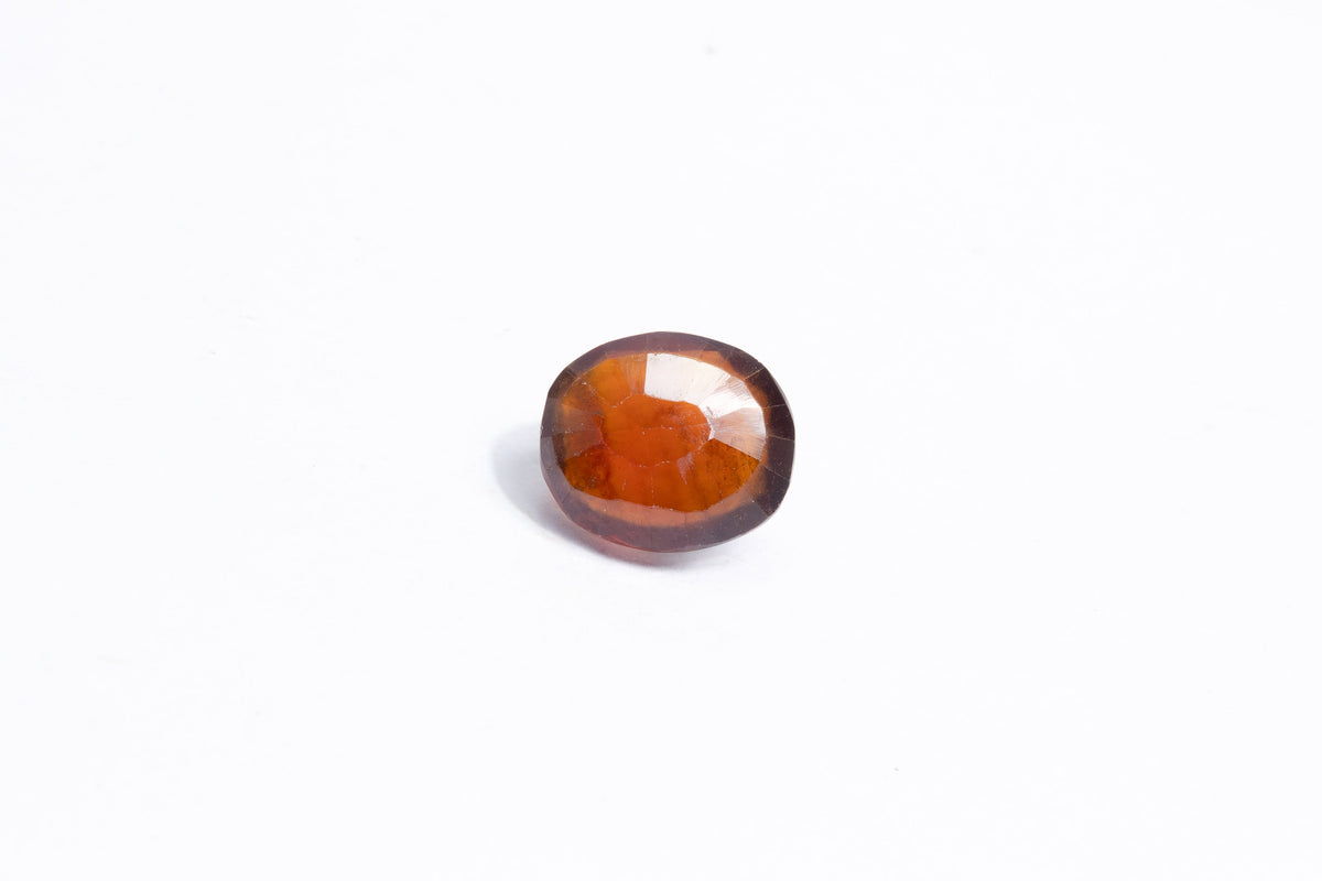 hessonite 5.83 carat back image