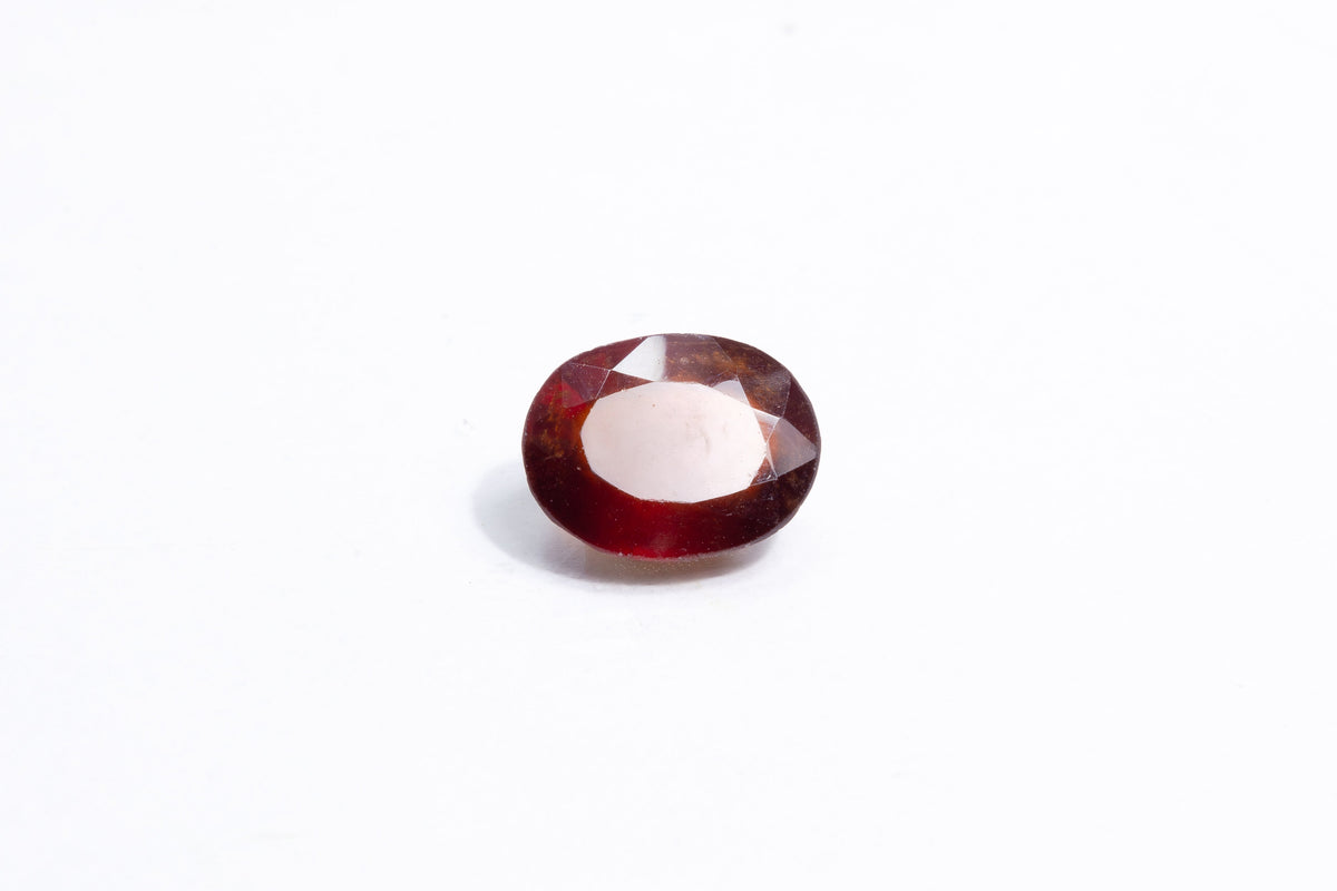 hessonite 6 carat front image