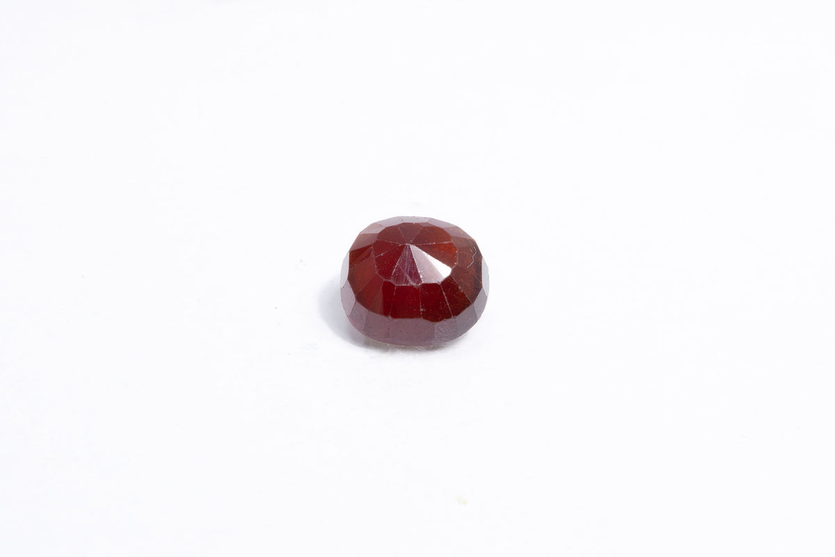 hessonite 6.1 carat back image