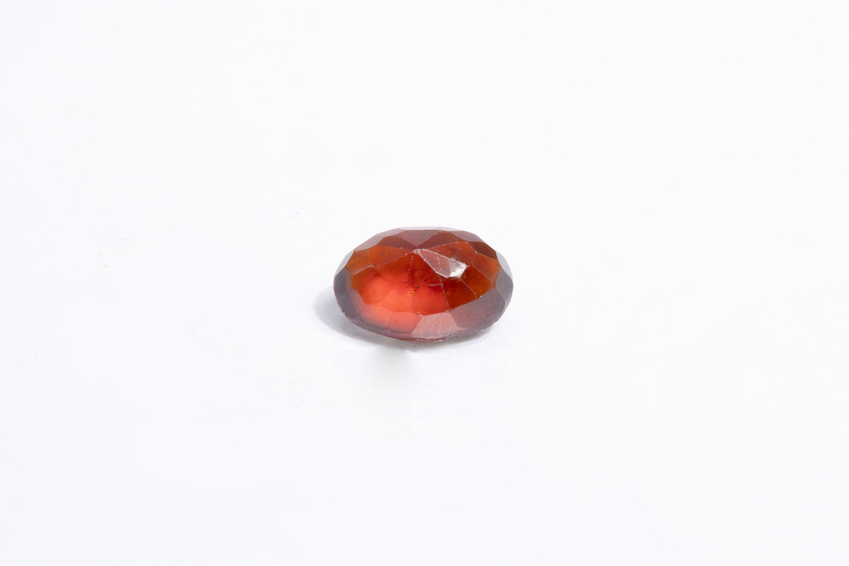 hessonite 6.15 carat back image