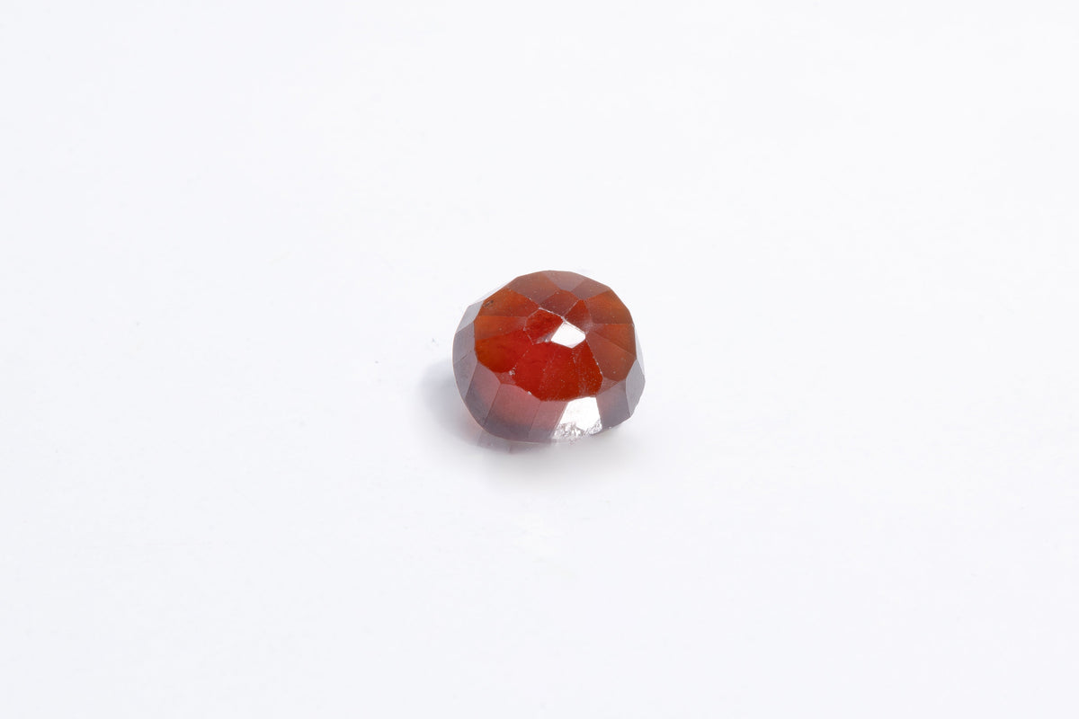 hessonite 6.3 carat back image