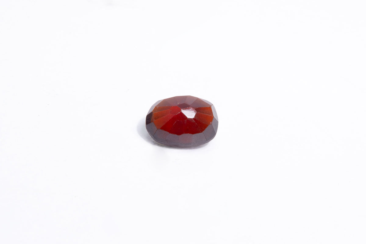hessonite 6.42 carat back image