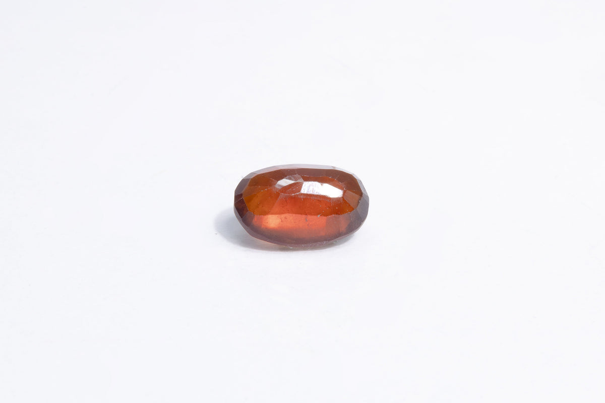 hessonite 6.45 carat back image
