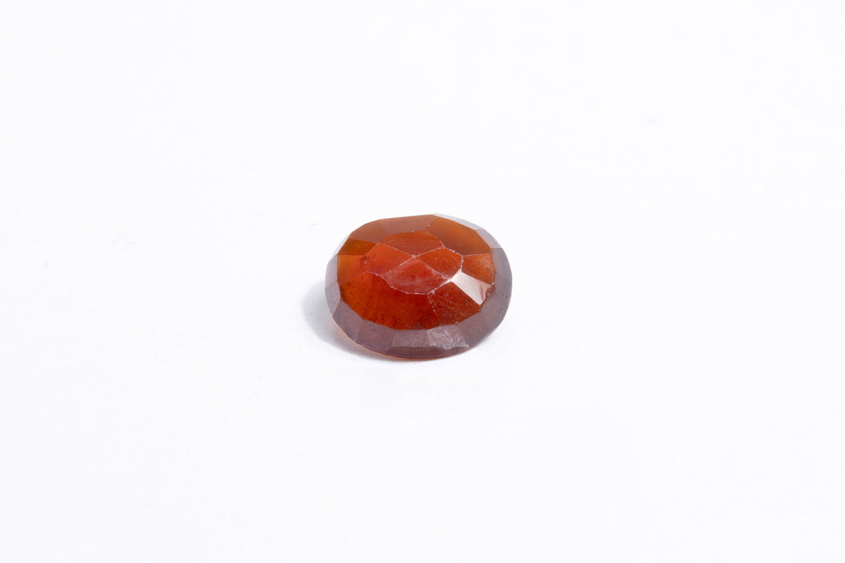 hessonite 6.63 carat back image