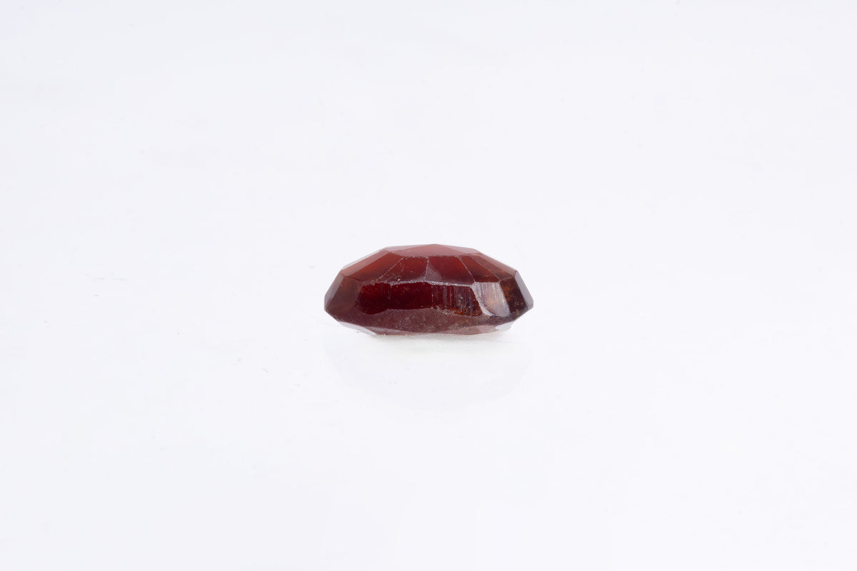 hessonite 6.7 carat side image