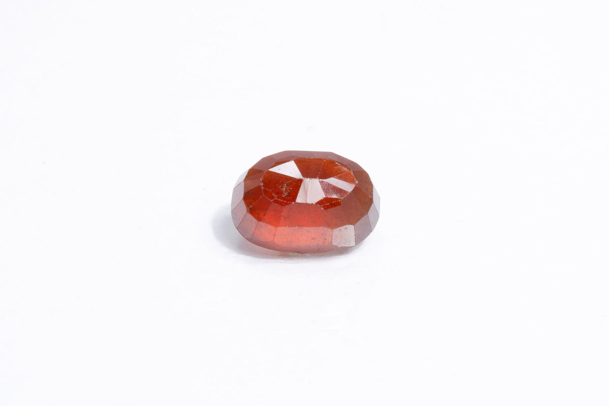hessonite 7.55 carat back image