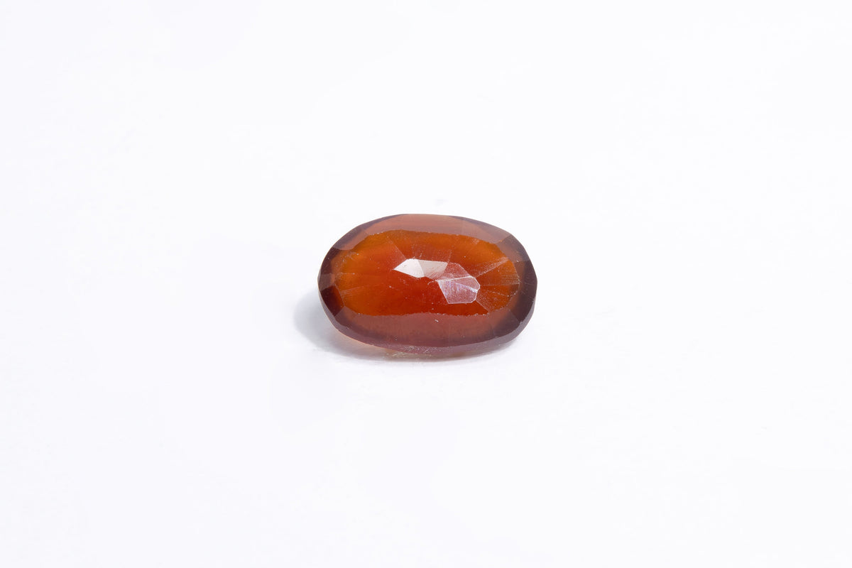 hessonite 8.3 carat back image