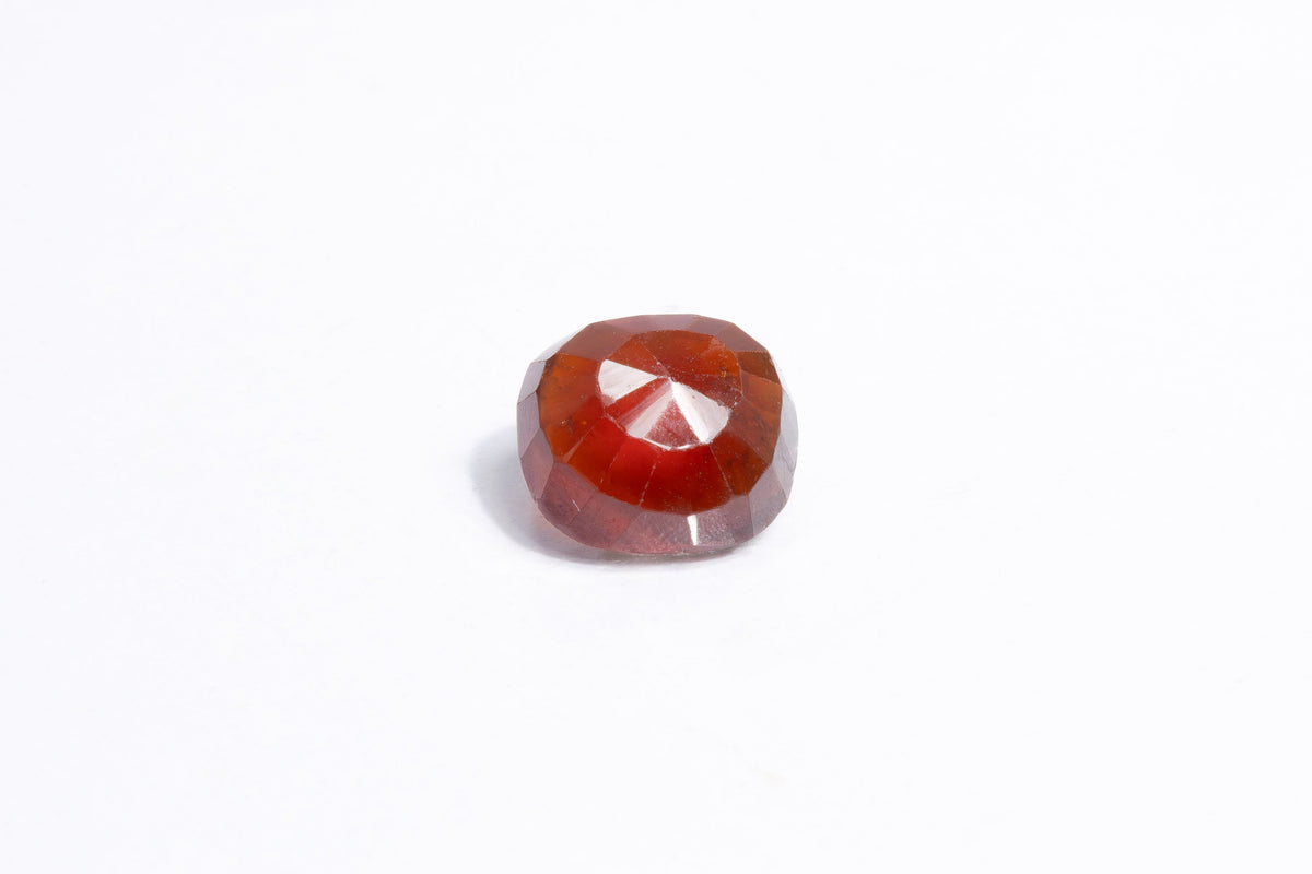hessonite 8.44 carat back image