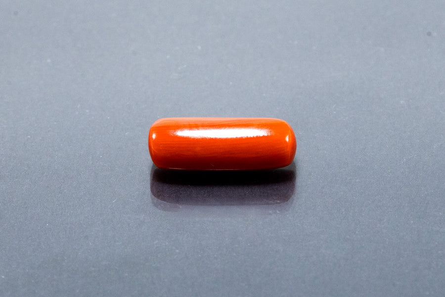 Coral Moonga 7.21 Carat