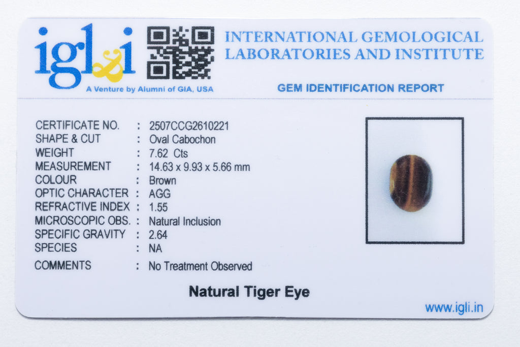 Tiger Eye 7.62 Carat