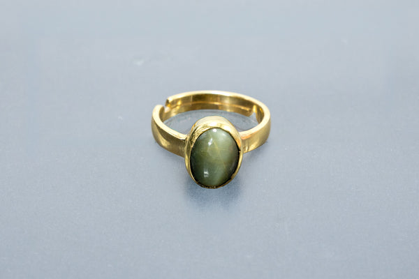 Cats Eye Adjustable Ring (5 to 7 Ratti)