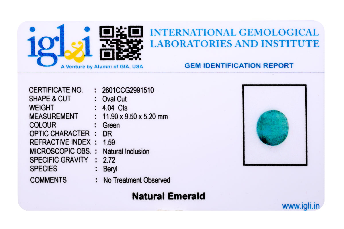 Zambian Emerald - 4.04 Carat