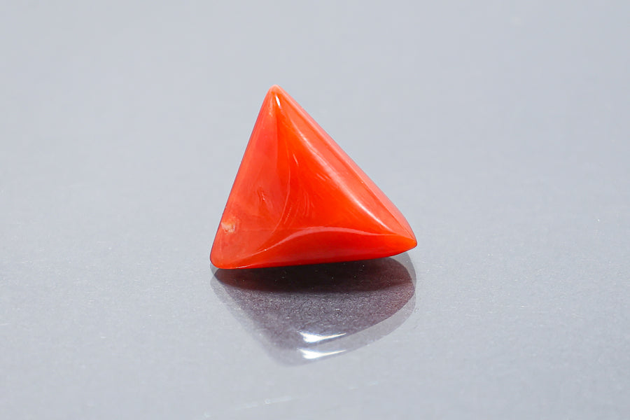 Triangle Coral 9.10 Carat